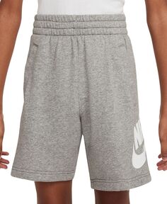 Спортивная одежда для больших детей Клубные флисовые шорты из французской махровой ткани с логотипом Nike, мультиколор