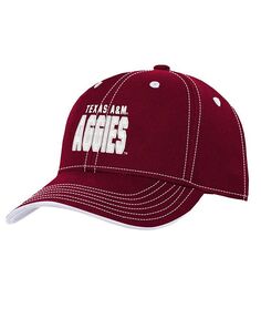 Бордовая регулируемая шляпа с напуском в стиле Old School для больших мальчиков и девочек Texas A&amp;M Aggies Outerstuff, красный
