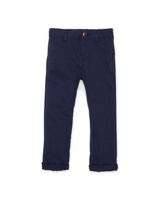 Твиловые брюки чинос для маленьких мальчиков Hope &amp; Henry, синий