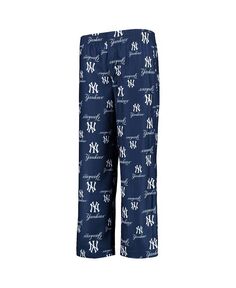Темно-синие брюки с цветным принтом команды Big Boys New York Yankees Team Outerstuff, синий