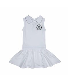 Теннисное платье для маленьких девочек Charlie Lou Baby, белый