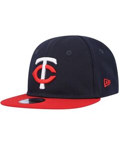 Темно-синяя регулируемая шапка Minnesota Twins для мальчиков и девочек My First 9FIFTY New Era, синий