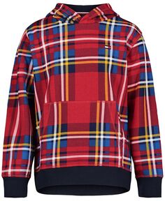 Толстовка в тон с узором Argyle Tommy Hilfiger, красный