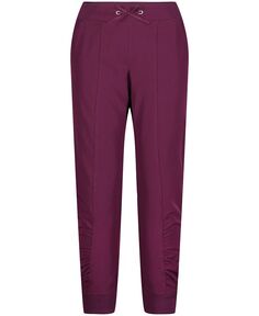 Тканые легкие джоггеры для больших девочек Calvin Klein, фиолетовый