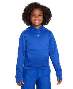 Толстовка для тренировок Big Kids Therma-FIT Nike, синий