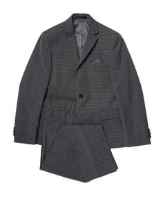 Брюки и пальто классического кроя для больших мальчиков, комплект из 2 предметов Lauren Ralph Lauren, серый