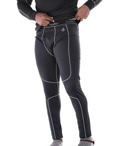 Высокие брюки из плотной эластичной вязки с базовым слоем RefrigiWear, черный
