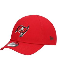 Гибкая кепка Tampa Bay Buccaneers для мальчиков и девочек Моя первая гибкая шапка 9Twenty New Era, красный