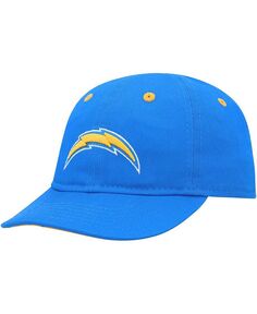 Гибкая шапка с напуском для мальчиков и девочек, синяя присыпка Los Angeles Chargers Team Outerstuff, синий