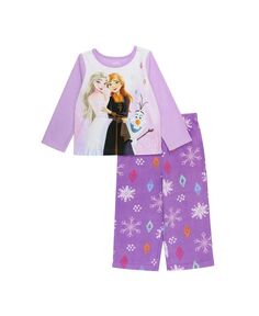 Топ и пижама Frozen Little Girls 2, комплект из 2 предметов Frozen, мультиколор