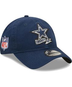 Гибкая кепка Big Boys Navy Dallas Cowboys Sideline 9Twenty New Era, синий