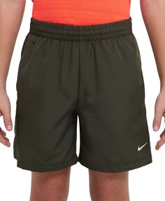 Тренировочные шорты Big Boys Dri-FIT Multi+ Nike, хаки