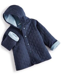 Двусторонняя куртка для маленьких мальчиков First Impressions, синий