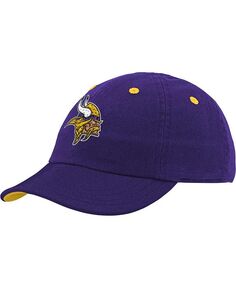 Гибкая шапка с напуском для мальчиков и девочек фиолетового цвета Minnesota Vikings Team Outerstuff, фиолетовый