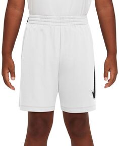 Тренировочные шорты с графическим рисунком Big Boys Multi Dri-FIT Nike, белый