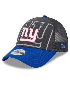 Гибкая кепка Royal New York Giants Reflect 9Forty New Era, серый