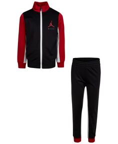 Трикотажная куртка и брюки Little Boys Jumpman By Nike, комплект из 2 предметов Jordan, мультиколор