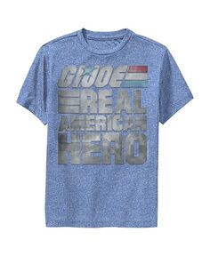 Детская футболка для выступлений GI Joe Real American Hero для мальчика Hasbro, синий