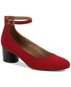Туфли-лодочки Akiraa с ремешком на щиколотке Style &amp; Co, красный