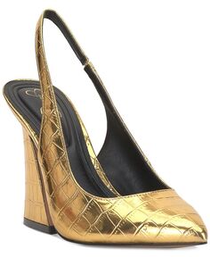 Туфли-лодочки Jiles 2 с металлизированной пяткой на пятке Jessica Simpson, золотой