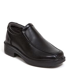 Туфли-слипоны Greenpoint Jr для маленьких, маленьких и больших мальчиков DEER STAGS, черный