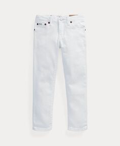 Узкие эластичные джинсы Little Boys Sullivan Polo Ralph Lauren, белый