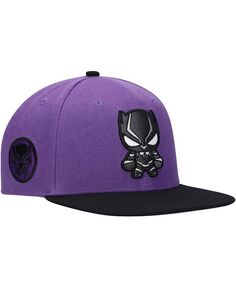 Фиолетовая шляпа Snapback с изображением Черной Пантеры для больших мальчиков и девочек Lids, фиолетовый