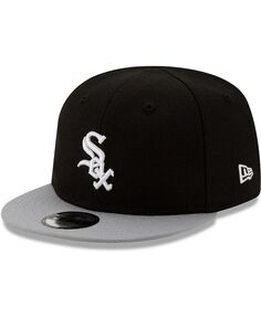 Детские унисекс-черные носки Chicago White Sox My First 9Fifty Hat New Era, черный