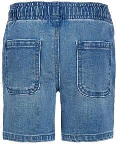 Джинсовые шорты средней степени стирки для маленьких мальчиков Epic Threads, созданные для Macy&apos;s, синий Macys