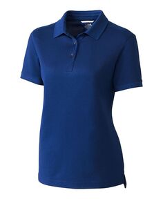 Женская рубашка поло Advantage Tri-Blend Pique Cutter &amp; Buck, синий