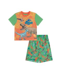 Футболка и шорты Big Boys, комплект из 2 предметов Jurassic World, мультиколор