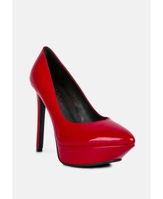 Женские туфли-лодочки ROTHKO на платформе на шпильке Rag &amp; Co, красный