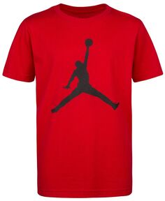 Футболка с логотипом Big Boys Jumpman Jordan, красный