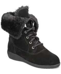 Зимние ботинки Aubreyy на шнуровке Style &amp; Co, черный