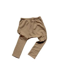 Итальянские флисовые брюки с завязками для мальчиков и девочек The Simple Folk, коричневый/бежевый