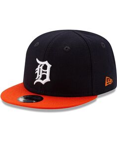 Кепка для новорожденных темно-синего цвета Detroit Tigers My First 9Fifty Hat New Era, синий