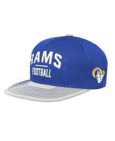 Кепка Snapback Royal Los Angeles Rams для больших мальчиков и девочек с замком Outerstuff, синий