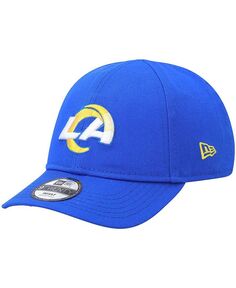 Кепка для новорожденных Royal Los Angeles Rams Team My First 9Twenty Flex Hat New Era, синий