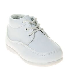 Классические туфли на шнуровке для маленьких мальчиков Josmo, белый