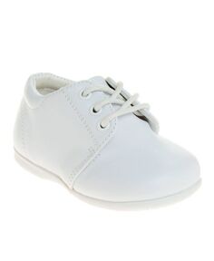 Классические туфли на шнуровке для маленьких мальчиков Josmo, белый