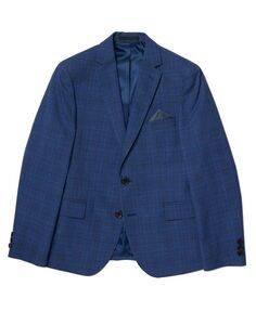 Классическое спортивное пальто в клетку для мальчиков Big Boys Lauren Ralph Lauren, синий