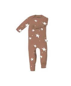 Комбинезон для маленьких мальчиков и девочек, пижама-трансформер, футболка-трансформер Gunamuna, коричневый