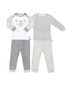 Комбинированный пижамный комплект Gertex Dream для новорожденных из 4 предметов Snugabye, мультиколор