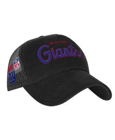 Черная регулируемая шляпа New York Giants Times Up для больших мальчиков и девочек Mitchell &amp; Ness, черный