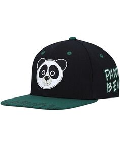 Черная кепка Big Boys Explore Panda Snapback Explore, черный