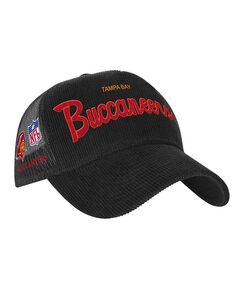 Черная молодежная регулируемая кепка Tampa Bay Buccaneers Times Up для мальчиков и девочек Mitchell &amp; Ness, черный