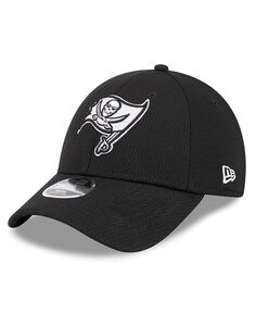 Черная молодежная регулируемая кепка Tampa Bay Buccaneers для мальчиков и девочек B-Dub 9Forty New Era, черный