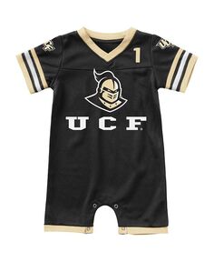 Черный футбольный комбинезон UCF Knights Bumpo для новорожденных и младенцев для мальчиков и девочек Colosseum, черный