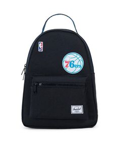 Черный небольшой рюкзак Supply Co. Philadelphia 76ers Nova Herschel, черный