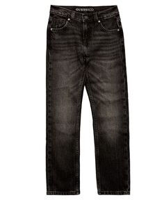 Эластичные джинсы свободного кроя с 5 карманами для больших мальчиков GUESS, черный